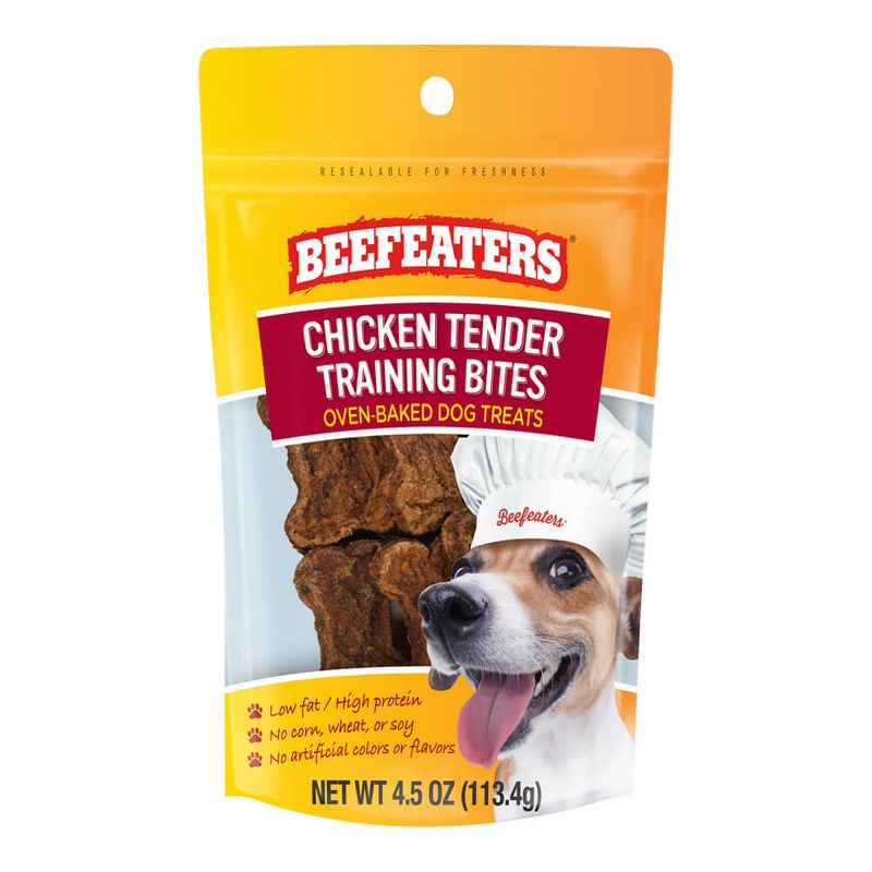 Beefeaters Chicken Tender Training Treats, 4.5oz, 6pk, 1 of 3