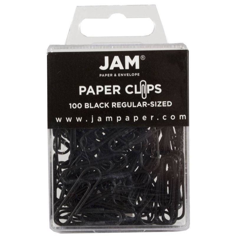 JAM Paper 1" 100pk Colorful Standard Paper Clips - Regular, 1 of 5