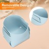 Unique Bargains PU Leather Organizing Jewelry Cosmetics Vanity Storage Tray - 3 of 4