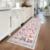 Floral Washable Rug - 2 of 4