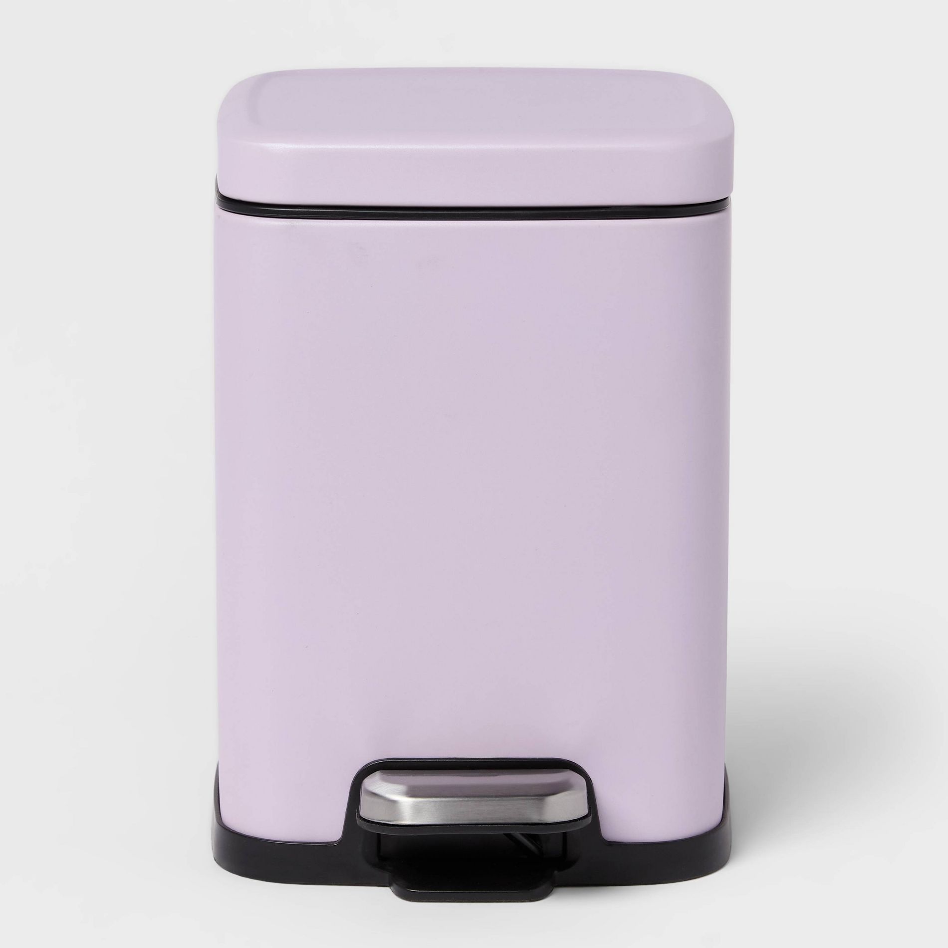 4L Step Trash Can Stainless Steel Lavender - Brightroom™