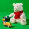 12'' Polar Bear with Scarf Stuffed Animal - Gigglescape™ - 2 of 3