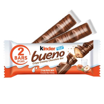 Kinder Bueno Hazelnut Chocolate Candy - 1.5oz