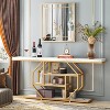 Hommoo 70.9 inch Extra Long Console Table - 2 of 4