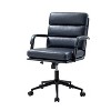Gregor 360-degree swivel Task Leather Chair  with Tilt Lock and Center Tilt for office | Hulala Home - 2 of 4