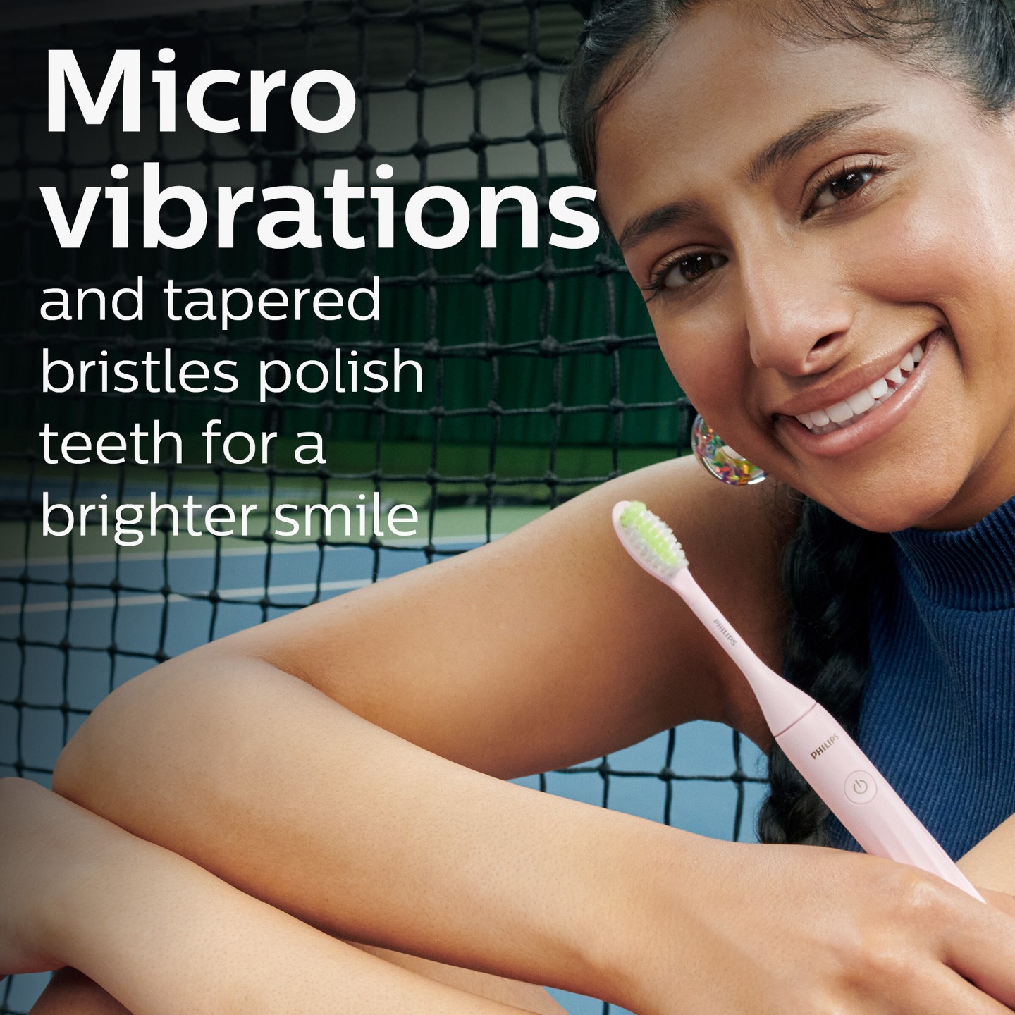 Philips Sonicare Battery Electric Toothbrush Model HY1100/06 with Brush Head - Pink, цвет: Розовый — фото 2