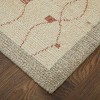 Kasbah Transitional Diamond Tan/Gray/Red Area Rug - 3 of 4