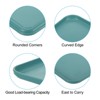 Unique Bargains PP Plastic Reusable Lightweight Durable Serving Tray 2 Pcs - 3 of 4