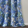 Lush Décor Dolores Light Filtering Window Curtain Panels Blue/Green 52X84+2 Set - 3 of 4