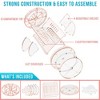 Sorbus 360 Rotating Makeup Organizer - Spinning cosmetics organizer, Adjustable Shelves for Make Up, Perfume & more (Pink) - 4 of 4