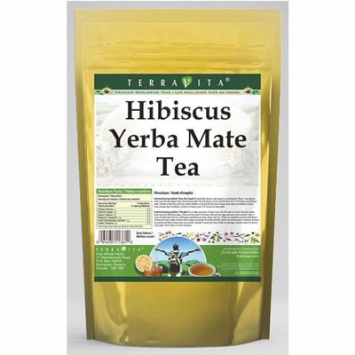 TerraVita Hibiscus Yerba Mate Tea (50 tea bags, ZIN: 552734, 1-Pack)