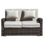 Courtyard Casual Miranda Outdoor Loveseat to Daybed Combo with Cushions - 4 of 4