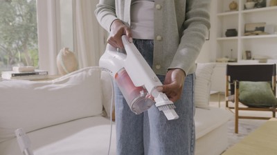 Sharper Image Powerslim Corded Handheld and Stick Vacuum White