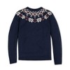 Hope & Henry Women's Long Sleeve Fair Isle Raglan Sweater - 4 of 4