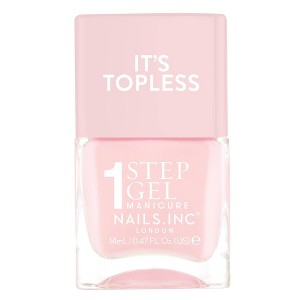 Nails.INC It’s Topless, 4-in-1 Base Coat, Treatment, Color and Top Coat 1-Step Gel Nail Polish - 0.47 fl oz - 1 of 4