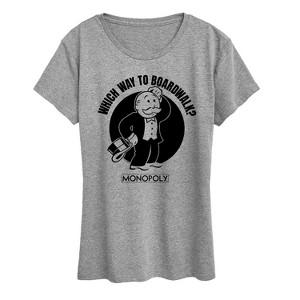 Women's - Monopoly - In This Economy Short Sleeve Graphic T-Shirt - 1 of 4