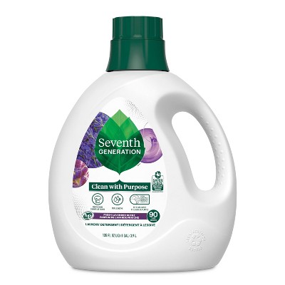 Seventh Generation Liquid Laundry Detergent Soap - Fresh Lavender Scent - 135 fl oz