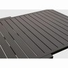 NicBex Dining Table 35"- 71" Aluminum Patio Extendable Gray Dining Room Table for Dining Room - 4 of 4