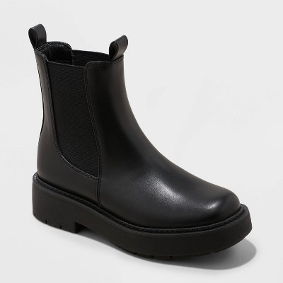 Women's Demi Chelsea Boots - A New Day™ Black 9.5 : Target