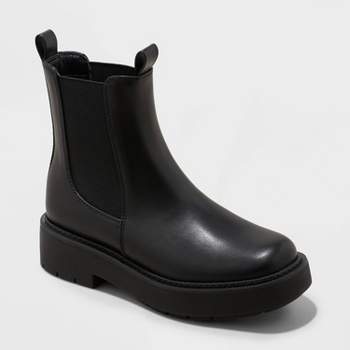 Women's Demi Chelsea Boots with Memory Foam Insole - A New Day™