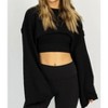 Women's LAYERED TANK AND WIDE ARM PULLOVER - DESSIN STUDIO - 2 of 4