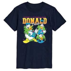 Men's - Disney - Donald Duck Feisty And Fabulous Short Sleeve Graphic T-Shirt - 1 of 4