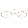 Skeleteen Children's Oval Costume Glasses - Gold - 4 of 4