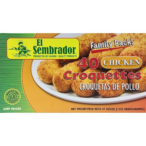 El Sembrador Chicken Frozen Croquettes - 47oz/40ct - image 1 of 4