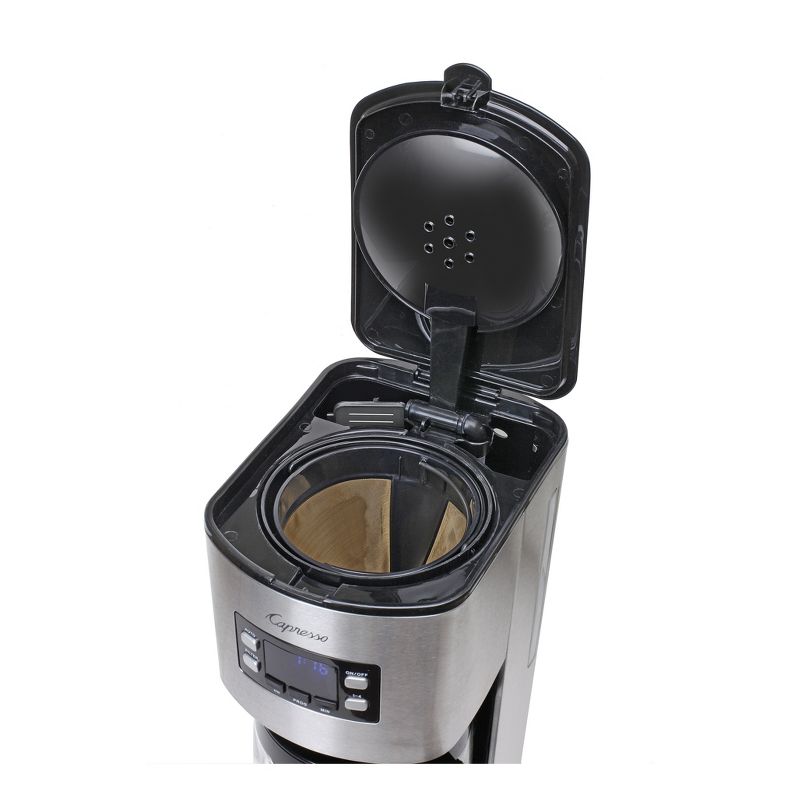 Capresso 12-Cup Coffee Maker with Glass Carafe SG300 &#8211; Stainless Steel 434.05, 4 of 7