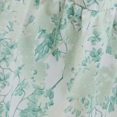 green floral