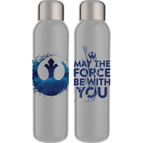 Star Wars Rebel May The Force Be with You 22 oz. Stainless Steel Water Bottle