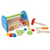 Hape Fix It Kid's Wooden Tool Box Play Set W/ Accessories - image 3 of 4