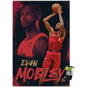 Trends International NBA Cleveland Cavaliers - Evan Mobley 25 Unframed Wall Poster Prints - 1 of 4