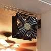 Achla Designs Room to Room Doorway Circulating Fan Steel Black - 4 of 4