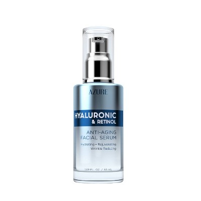 Azure Skincare Hyaluronic and Retinol Facial Serum - 1.69 fl oz