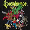 Mens Goosebumps Horror Mask Shirt - Goosebumps Book List Front and Back Mens T-Shirt - 2 of 4