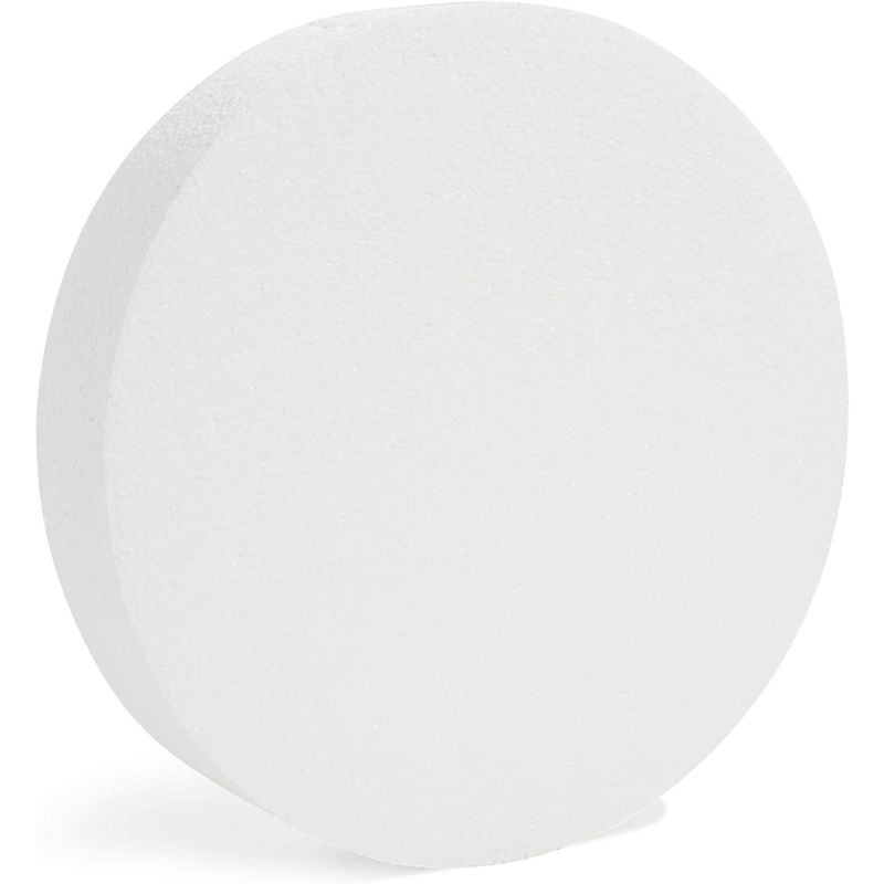 8"x8" Craft Foam Circles Round Polystyrene Foam Discs for Arts and Crafts, 3 Pieces Set, 3 of 6