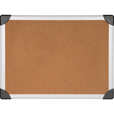  Lorell Mounting Aluminum Frame Corkboards 