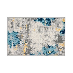 World Rug Gallery Distressed Abstract Pattern Area Rug - 1 of 4