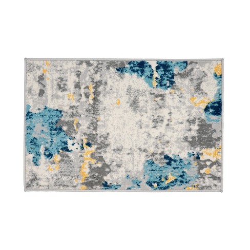 World Rug Gallery Distressed Abstract Pattern Area Rug - image 1 of 4