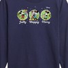 Boys' - Disney - Mickey and Minnie Jolly Happy Merry Christmas Long Sleeve Graphic T-Shirt - 2 of 4