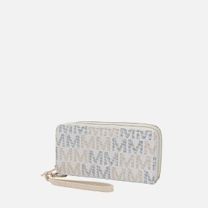 MKF Collection Hofstra M Signature Wristlet Wallet Vegan Leather Card Slots by Mia K - 1 of 4