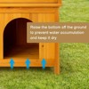 Karl Home 2-Story Wooden Feral Cat House Dog House for Outdoor and Indoor, - 2 of 4