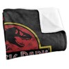 Jurassic Park Classic Logo Silky 50X60 Blanket, 1 Sided - 3 of 4