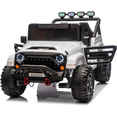 24V Ride on Toys for Kids,2 Seater Electric Ride on Car w/Remote Control,4 Powerful Motors