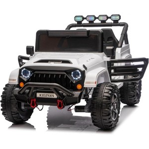24V Ride on Toys for Kids,2 Seater Electric Ride on Car w/Remote Control,4 Powerful Motors - 1 of 3