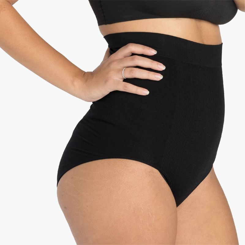 UpSpring C-Panty C-Section Recovery High Waist Underwear - Black , 3 of 7