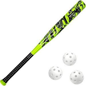 Ortiz34 Bat & Ball Set - Graffiti Plastic Bat & Ball Homerun Set- David Ortiz Backyard Baseball Set for Youth, Kids, Teenagers, Adults - 1 of 4