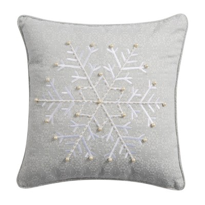 Park Designs Winter Sky Silver 20" Pillow Cover