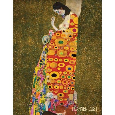 Gustav Klimt Weekly Planner 2021 - by  Shy Panda Notebooks (Paperback)